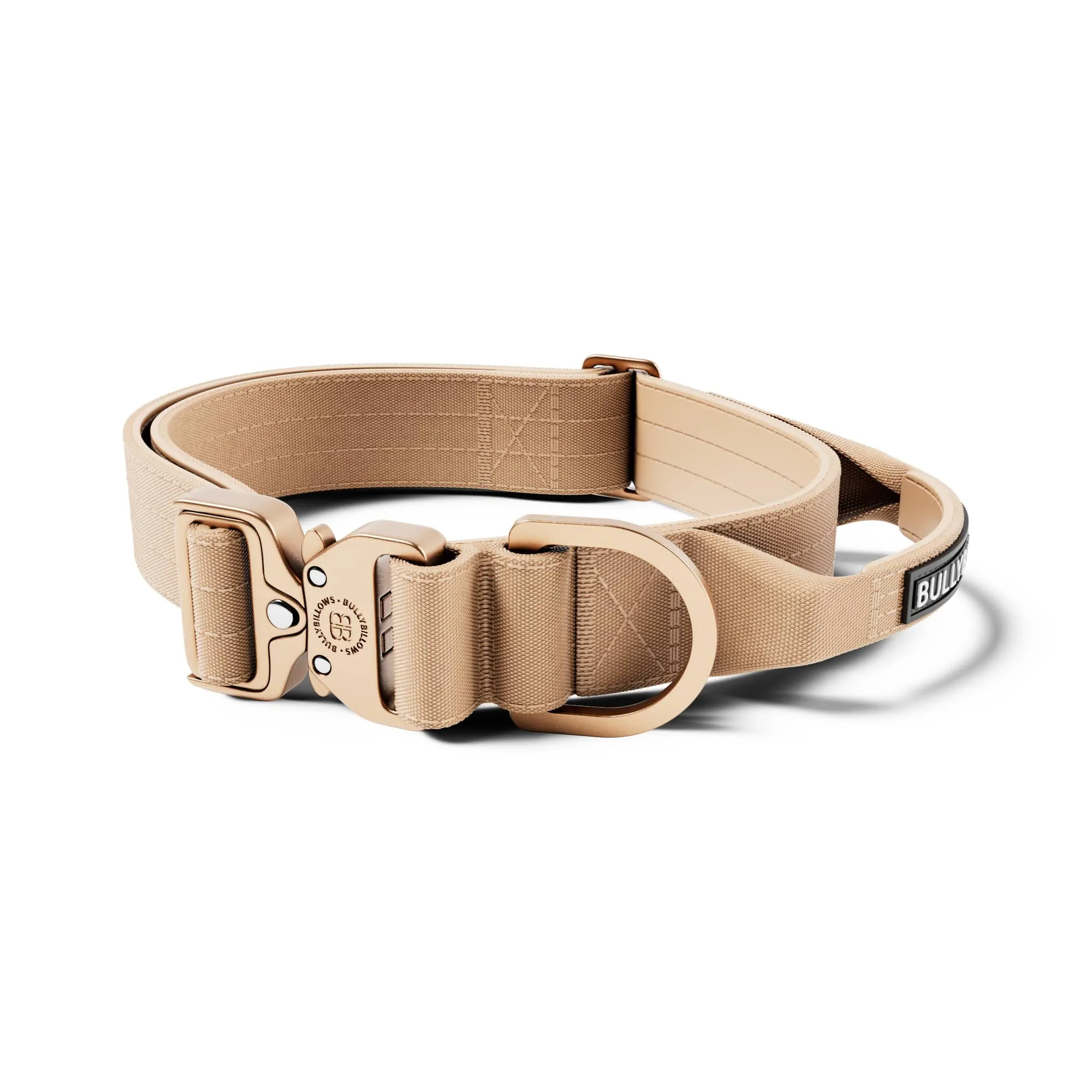 4cm LIGHTER Combat® Collar | Handle Rated Clip - Tan x Tan