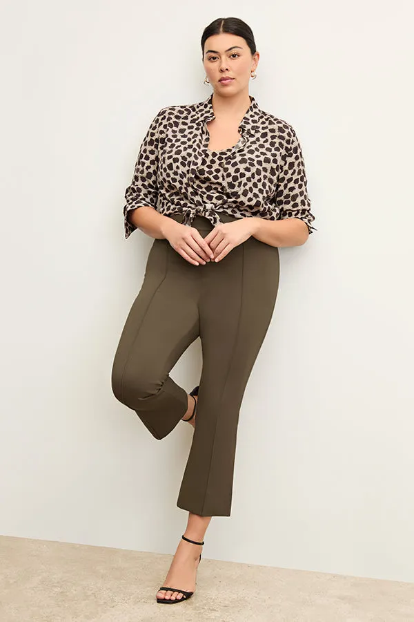 Allyn Pant - Light Ponte :: Ash