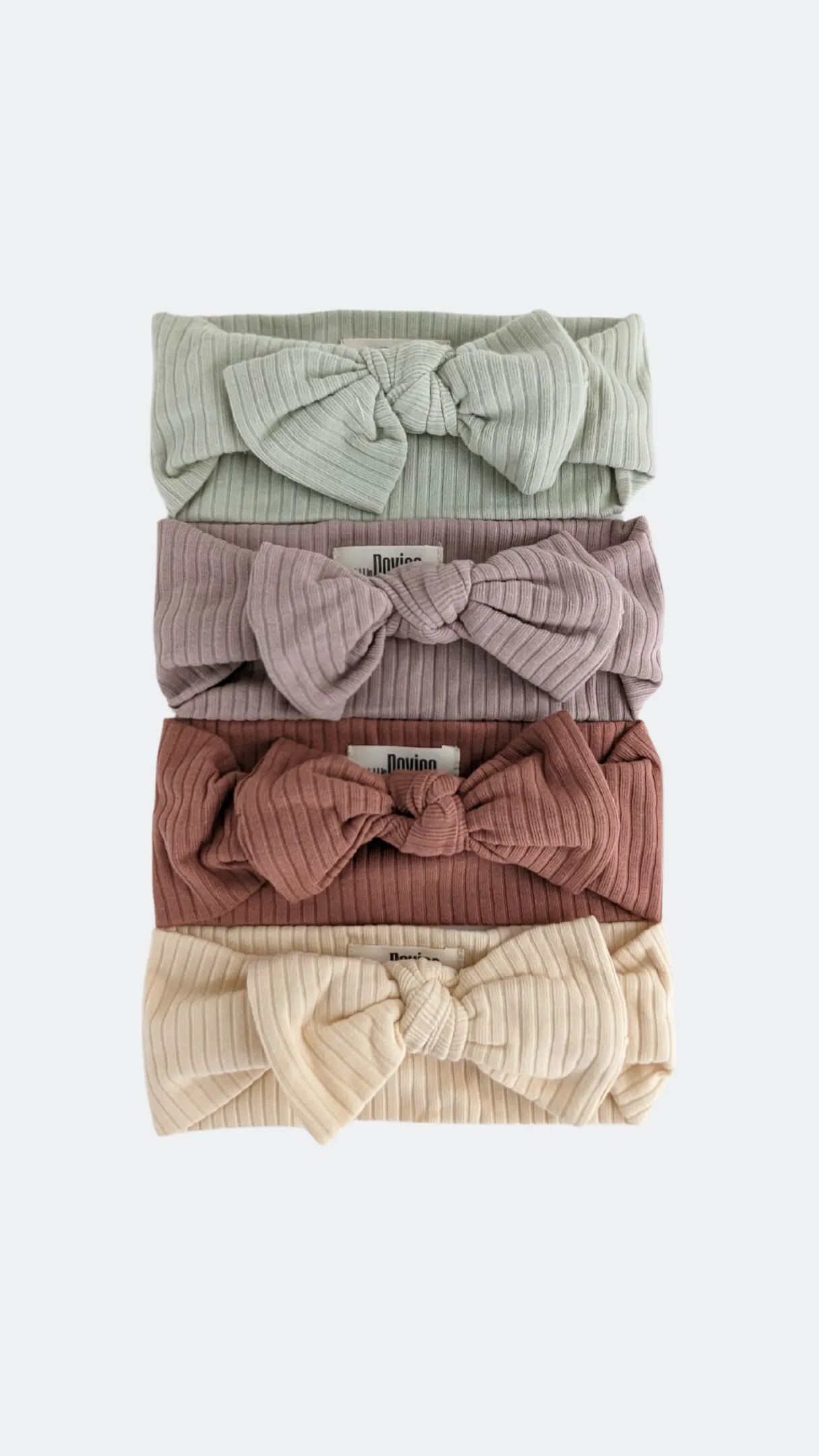 Baby Bow Organic Cotton Headband