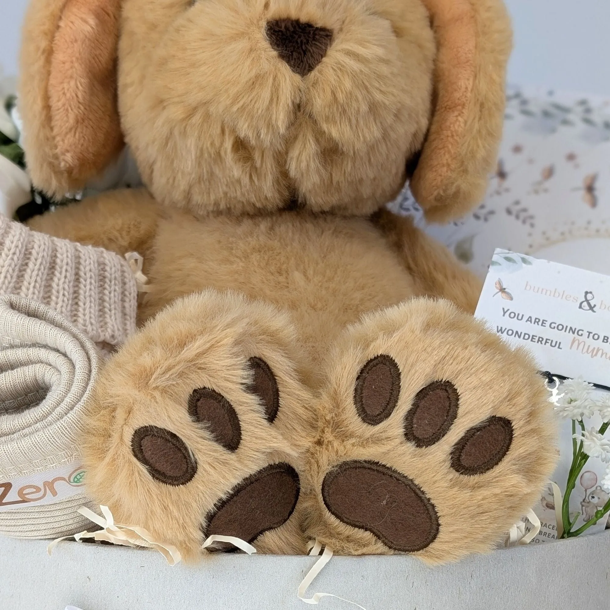 Baby Shower Gifts Box Love to Hug "Puppy" Cuddles