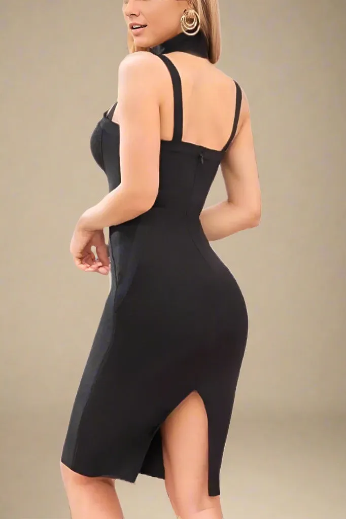 Bianca Bodycon Dress - Classic Black