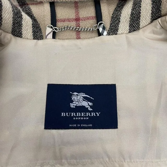 Burberry London Wool Duffle Coat Medium