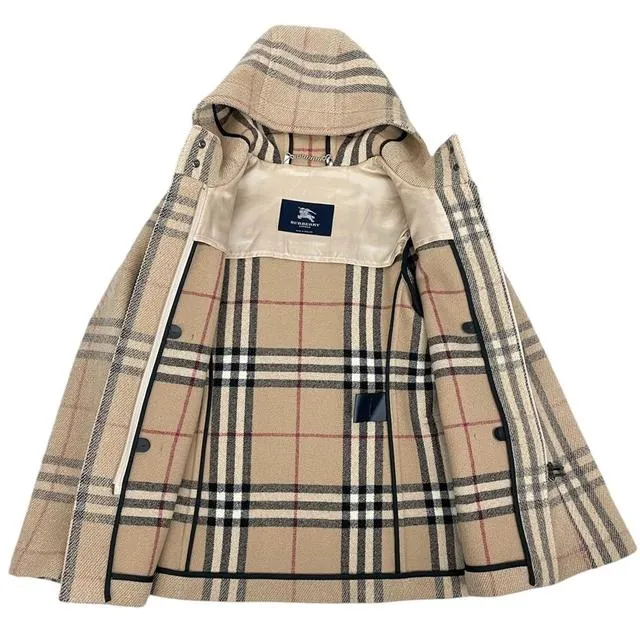 Burberry London Wool Duffle Coat Medium