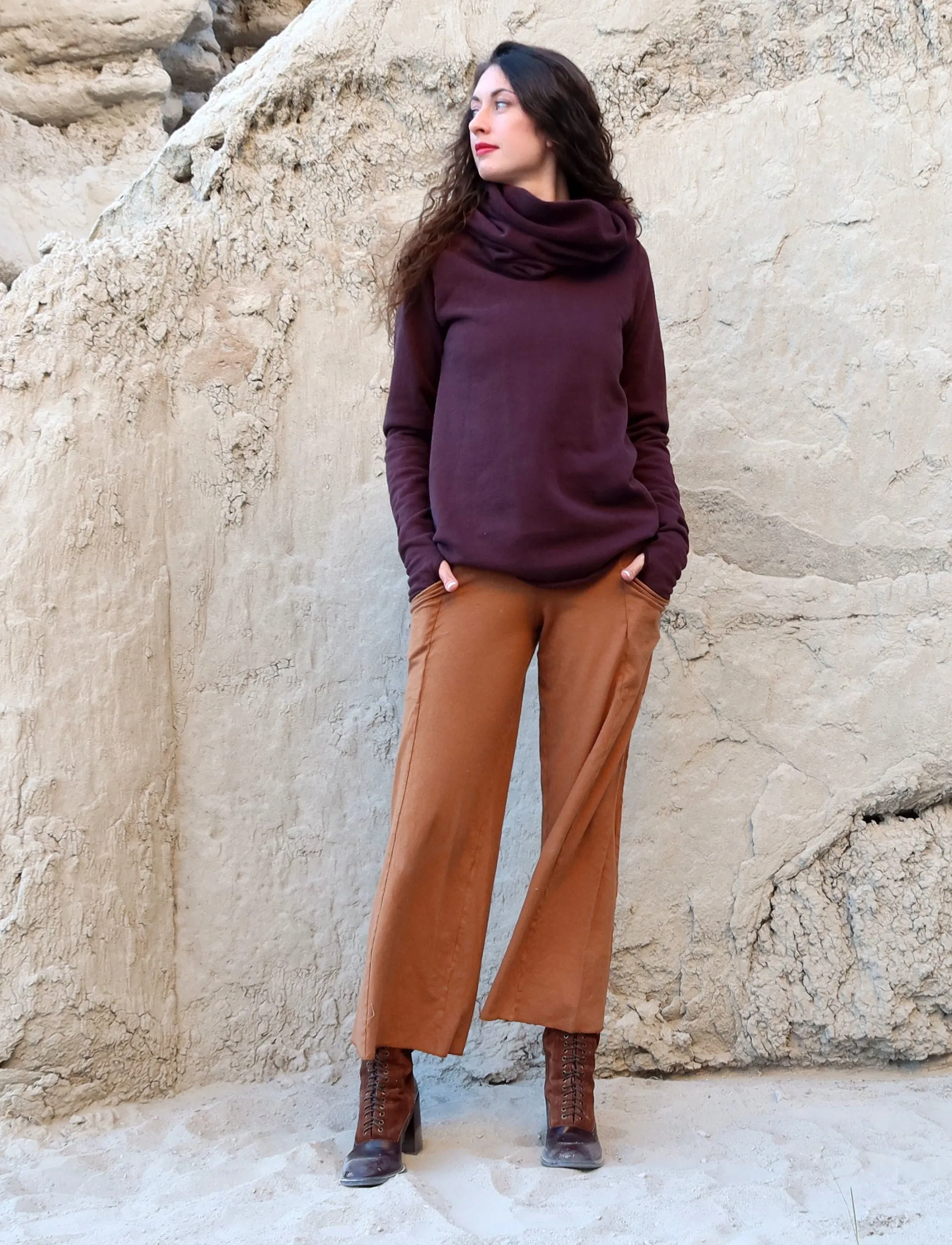 Chunky Cowl Ojai Shirt