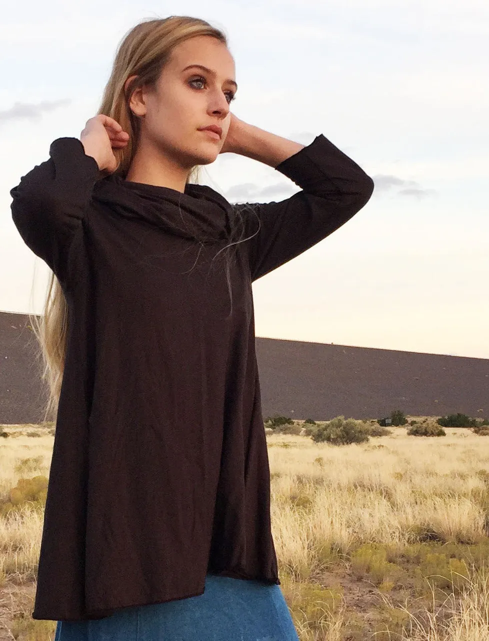 Chunky Cowl Wanderer Shirt