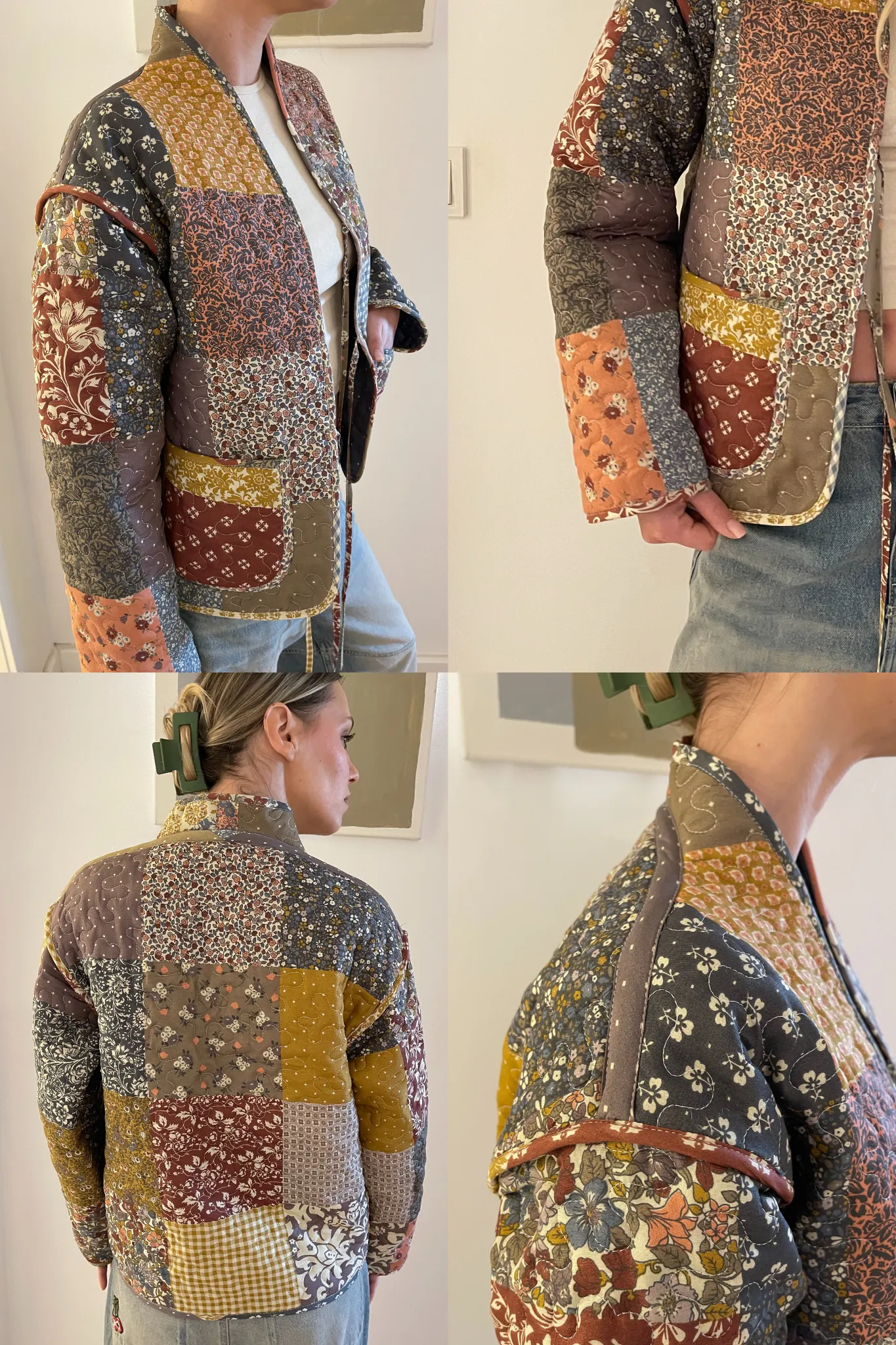 CLOVER Quilted Jacket Pattern