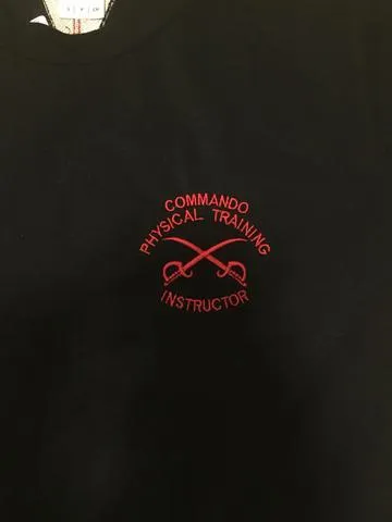 Commando Physical Training PTI T-Shirt (Personalised Item) 1802