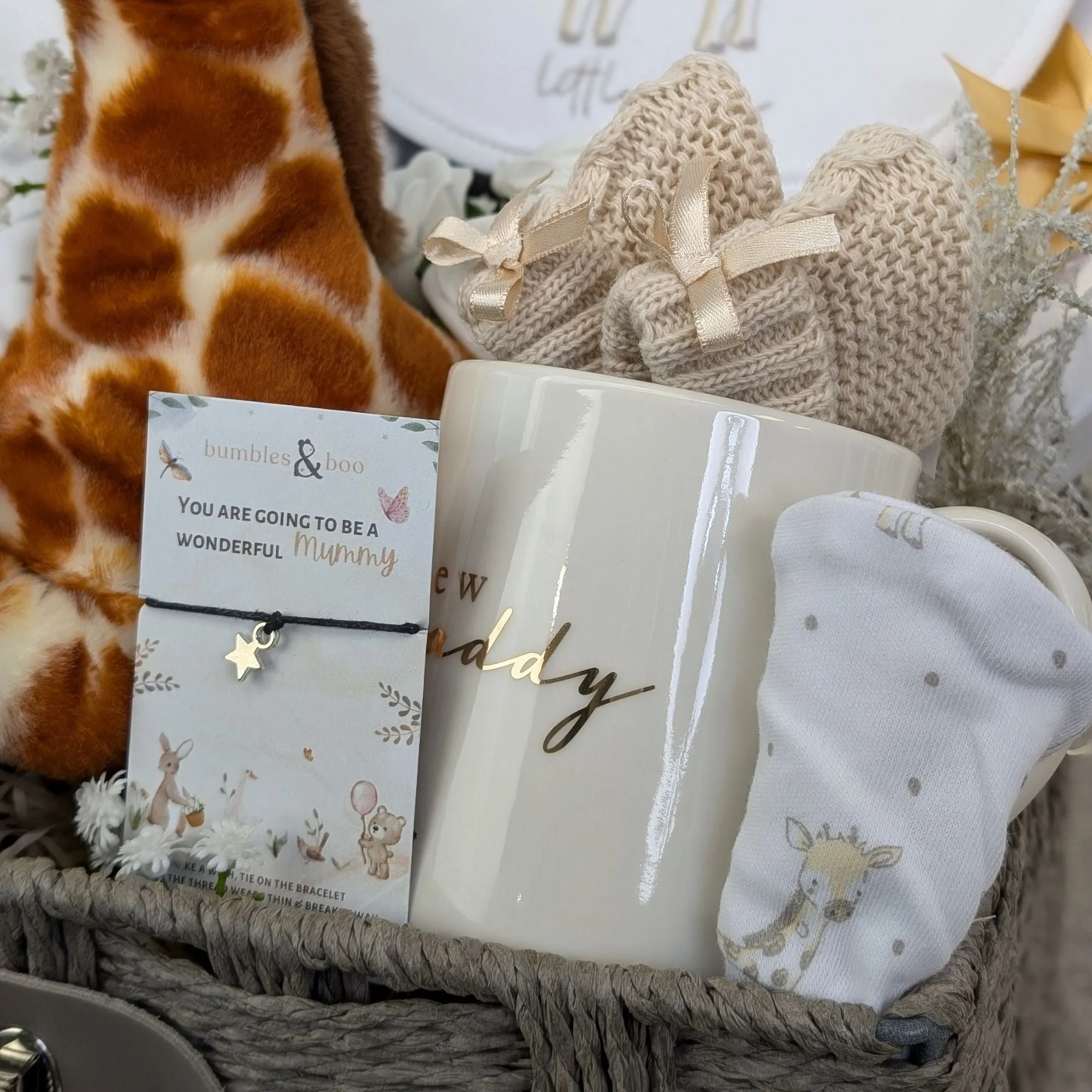 Congratulation New Parents Welcome New Little One Giraffe Theme