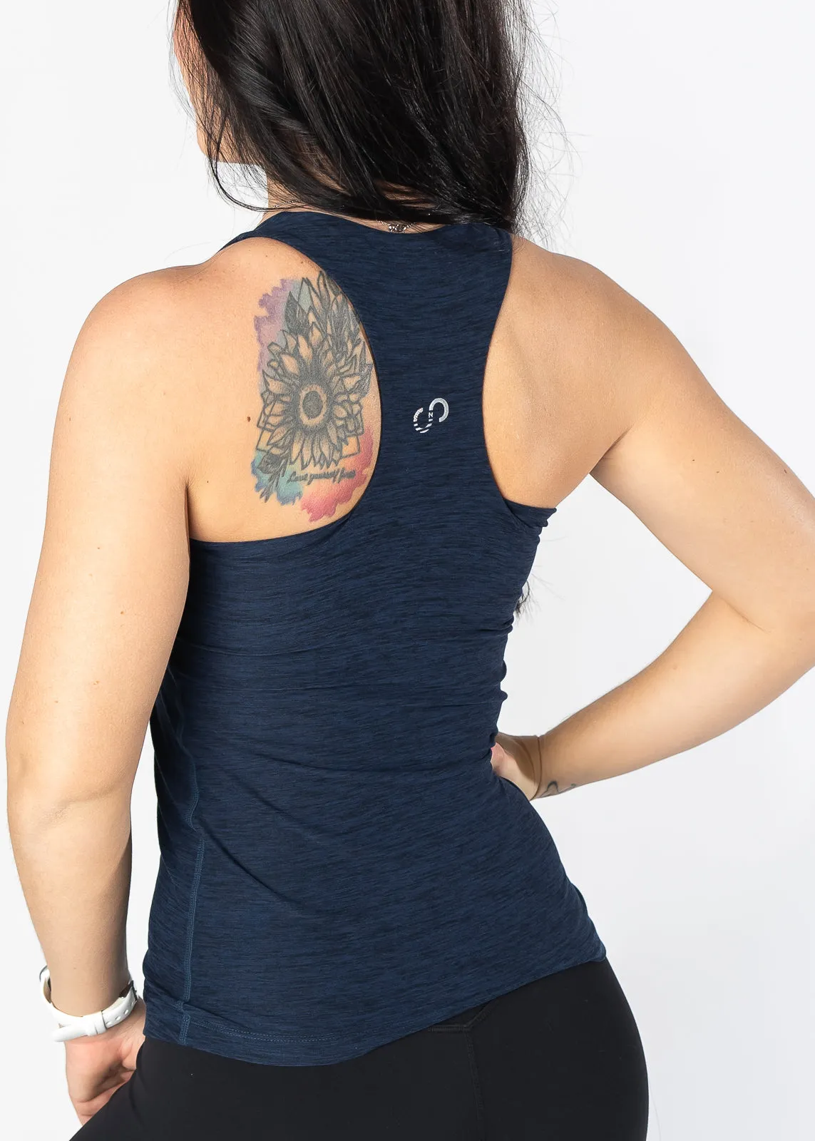 Dream Racerback Tank | Navy Blue