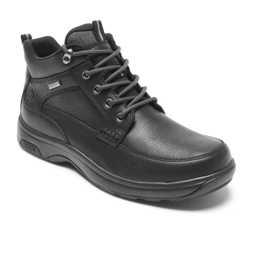 Dunham Men's 8000 Mid Boot Black Lea