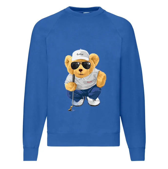 Eco-Friendly Golfer Bear Pullover