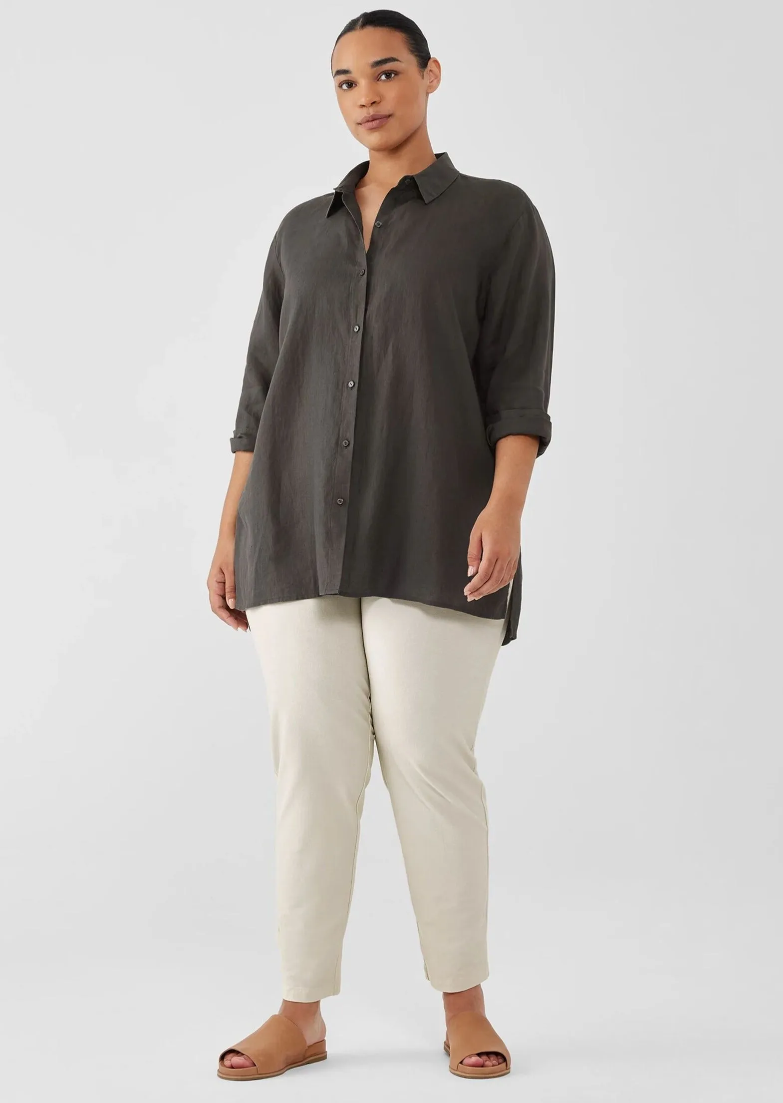 Eileen Fisher - Washable Stretch Crepe Pant