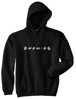 Enemies Friends Parody Pullover Hoodie