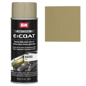 Ez Coat - Direct to Metal Color Coating, Tan, 12 oz. Aerosol