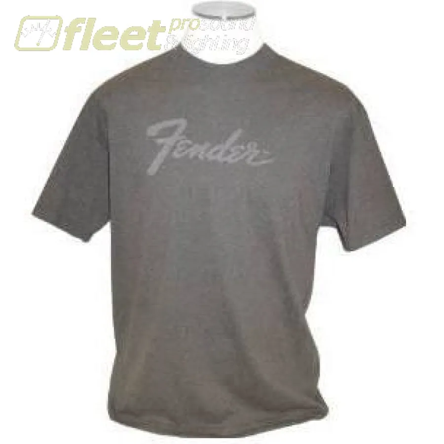 Fender T-Shirt Amp Logo, Charcoal, Size: Medium