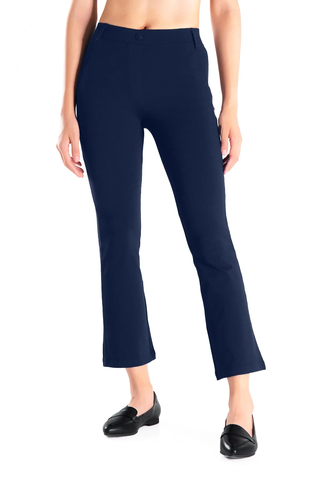 Flare Cropped Yoga Dress Pants