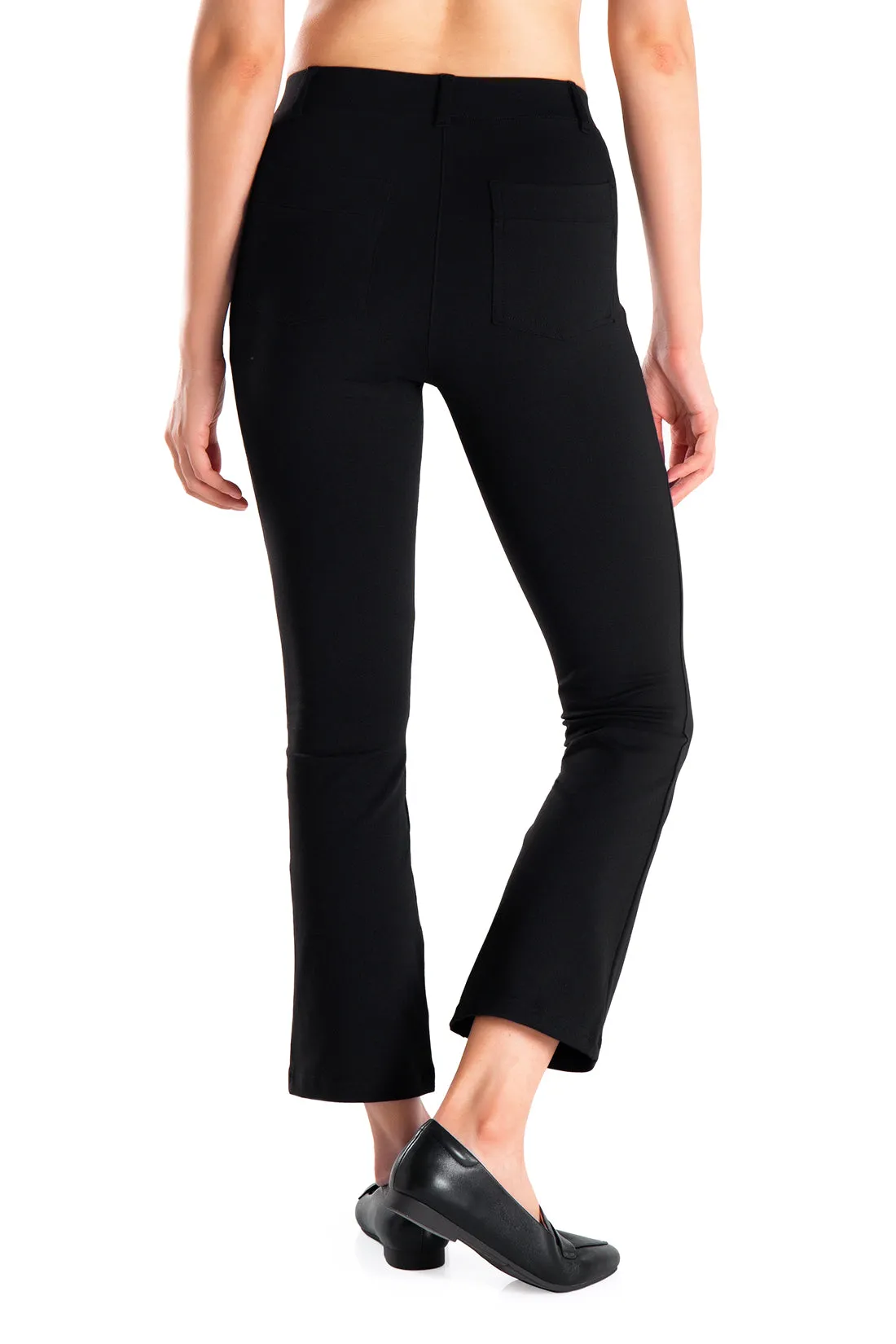 Flare Cropped Yoga Dress Pants