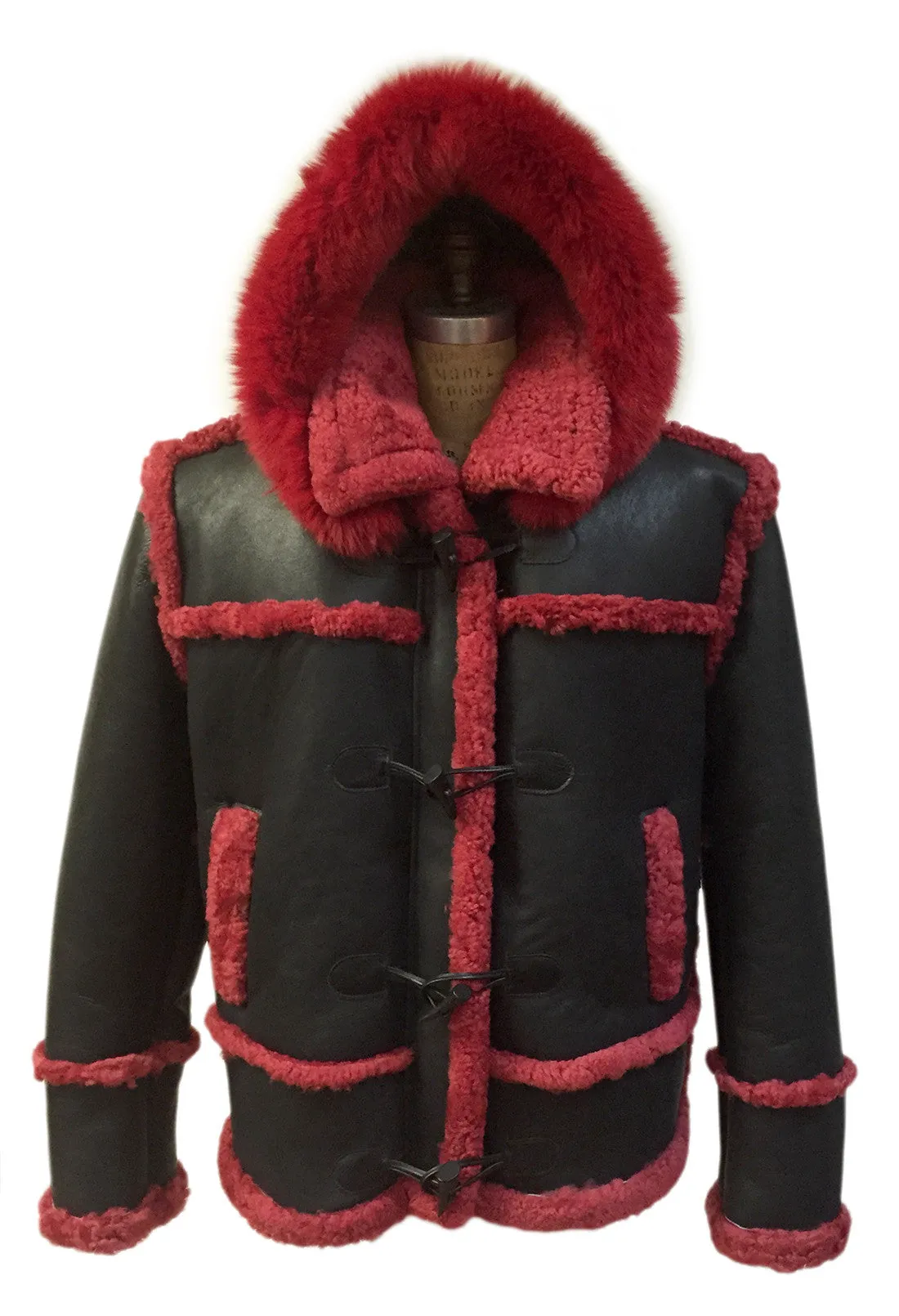 Jakewood - 4700 Sheepskin Marlboro Style Shearling Jacket