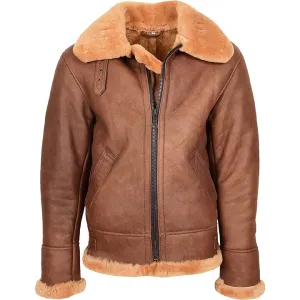 Men's B3 Shearling Sheepskin Flying Jacket