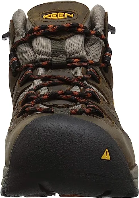 Men's Keen Utility Brown Detroit XT,  EH, WP SR, Mid Hiker Soft Toe Boot