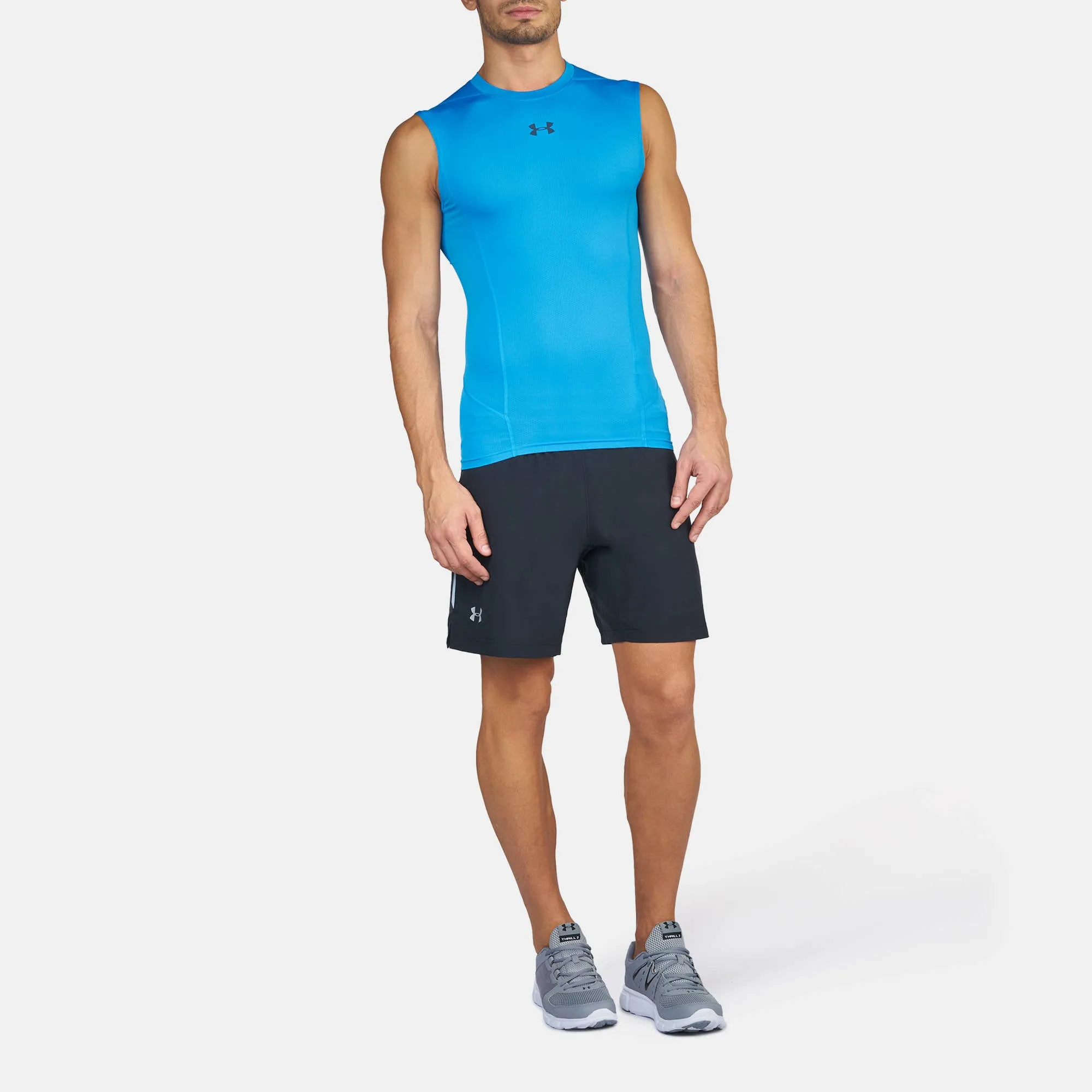 Men's UA HeatGear® Armour CoolSwitch Supervent Sleeveless Shirt 1277177-787