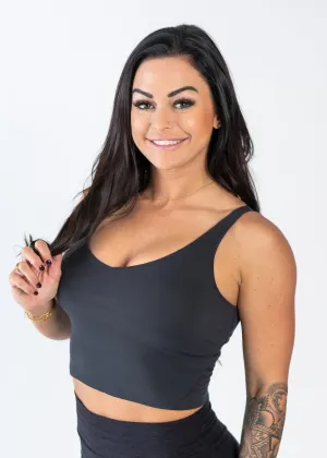 NKD Crop Bra | Black