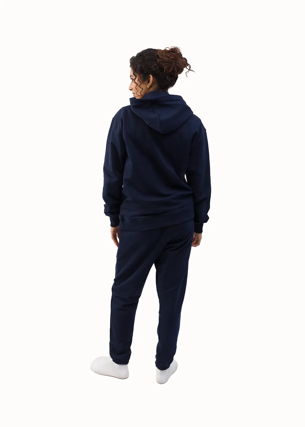 Organic Cotton Hoodie Unisex - Midnight Blue