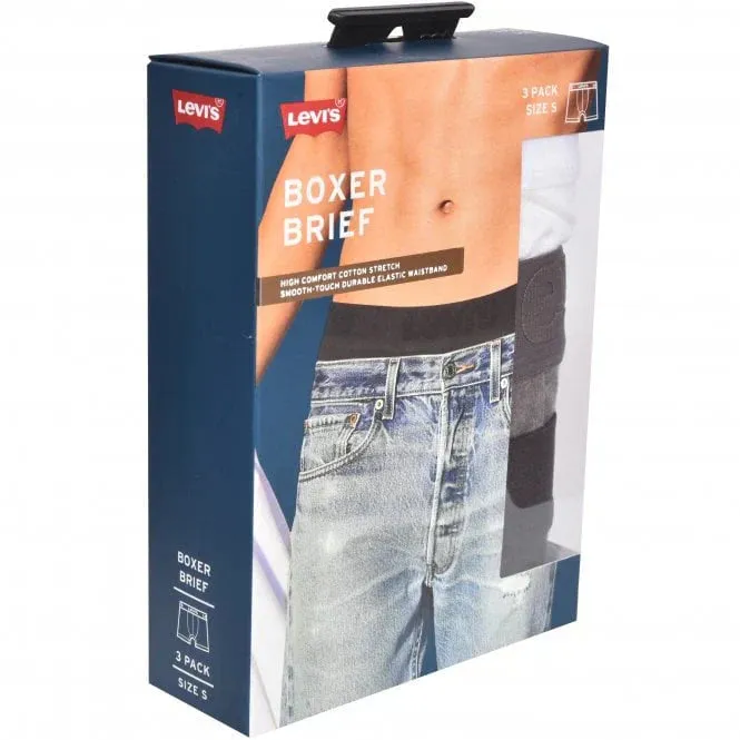 Pack of 3 Men's Premium  l-E-V-I-S boxer