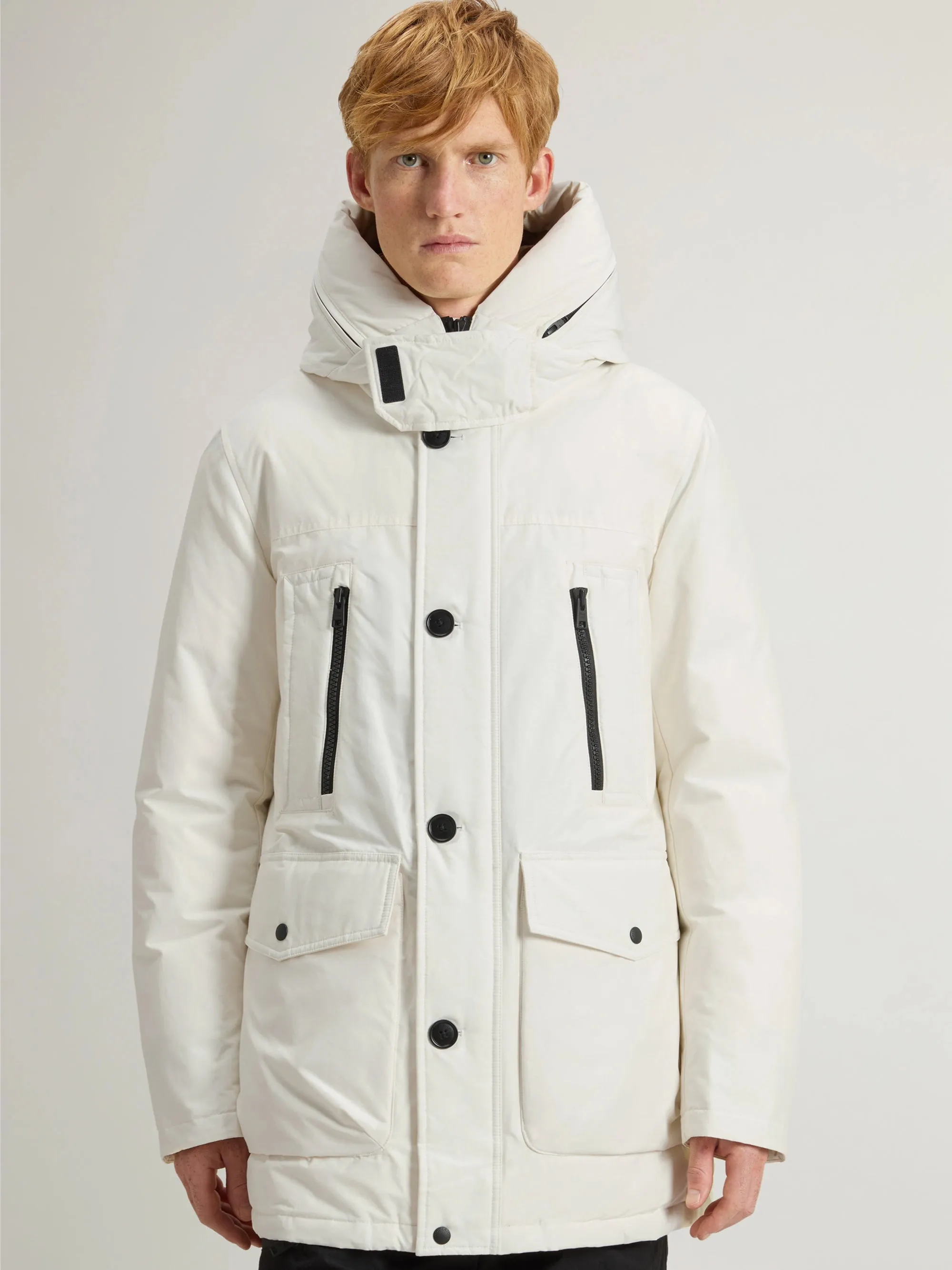 Parka Arctic in Ramar Cloth Evolution Bianco