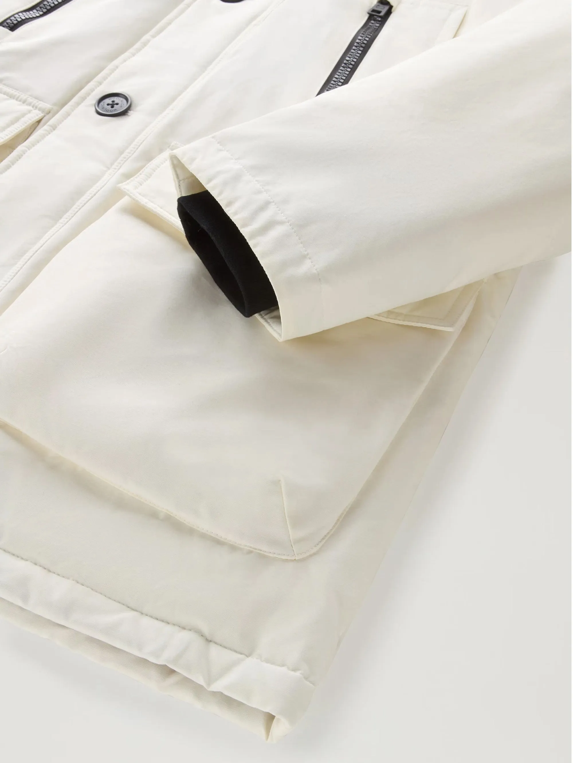 Parka Arctic in Ramar Cloth Evolution Bianco