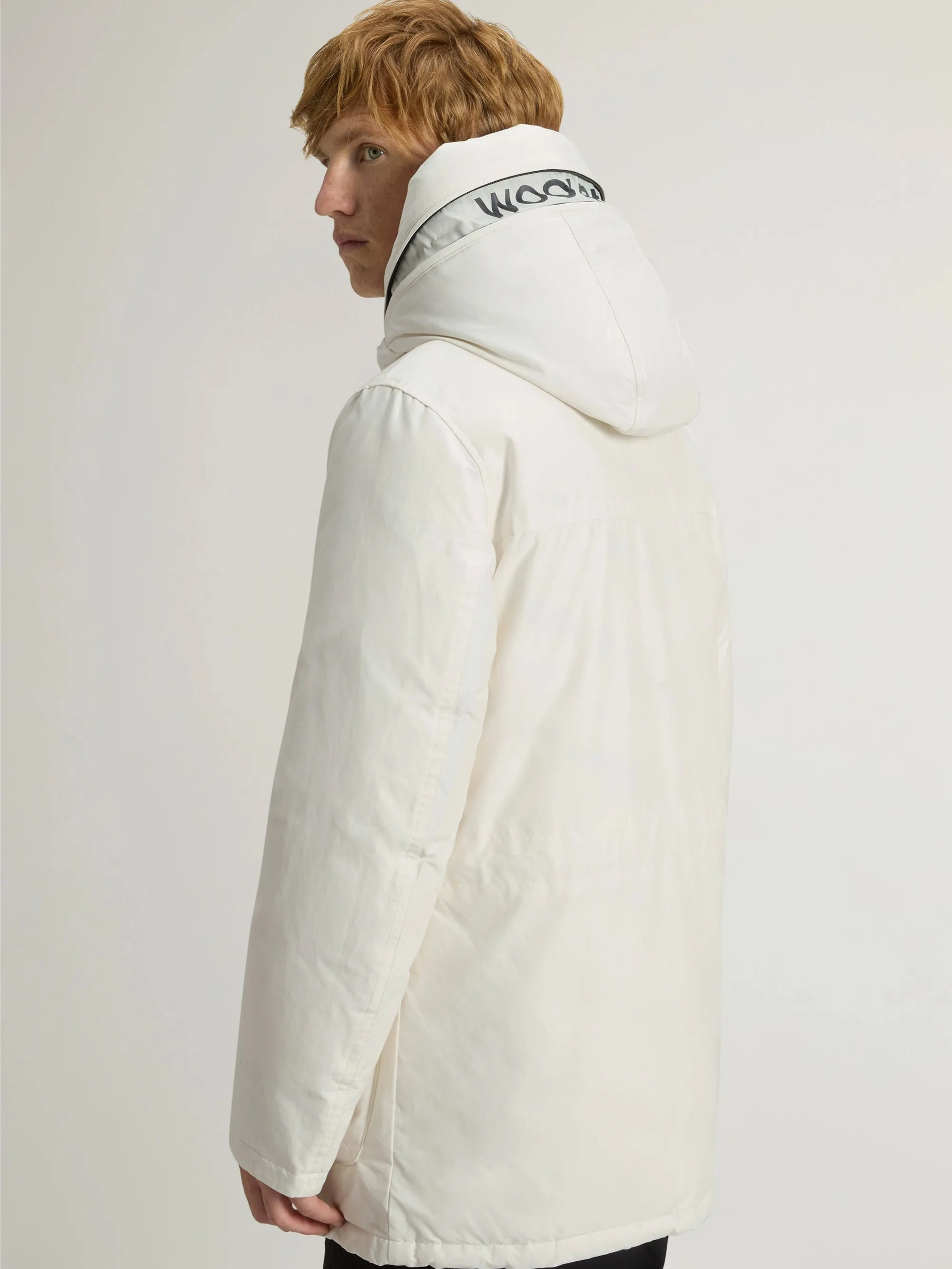 Parka Arctic in Ramar Cloth Evolution Bianco