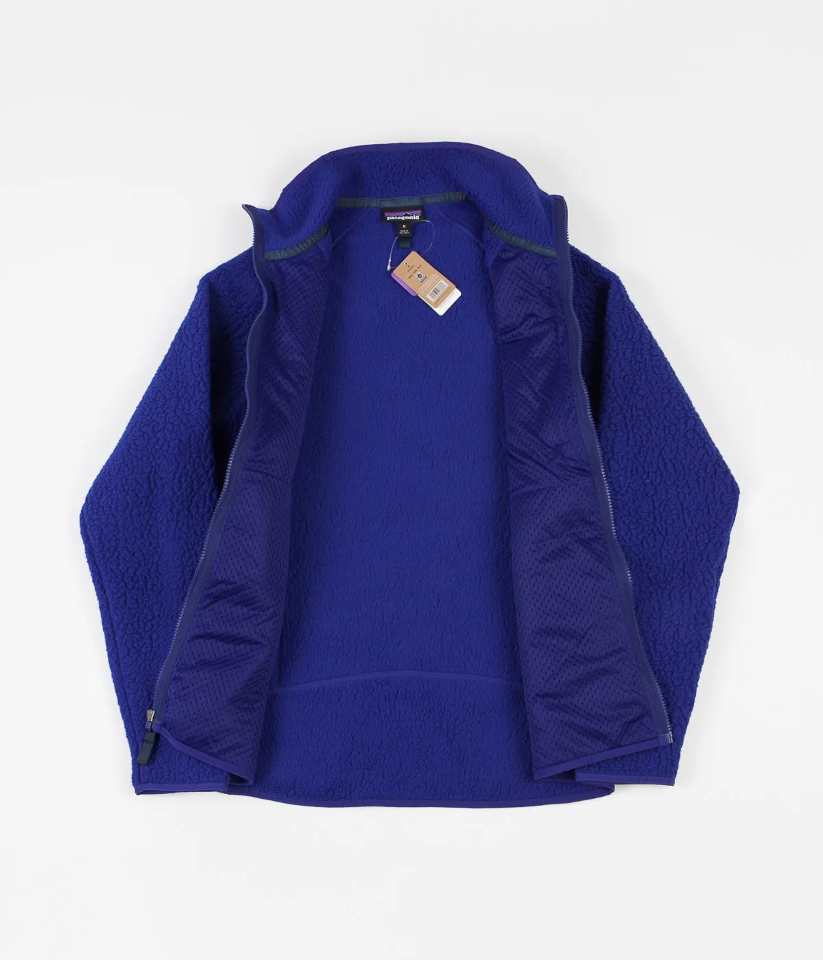 Patagonia Retro Pile Fleece Jacket - Cobalt Blue