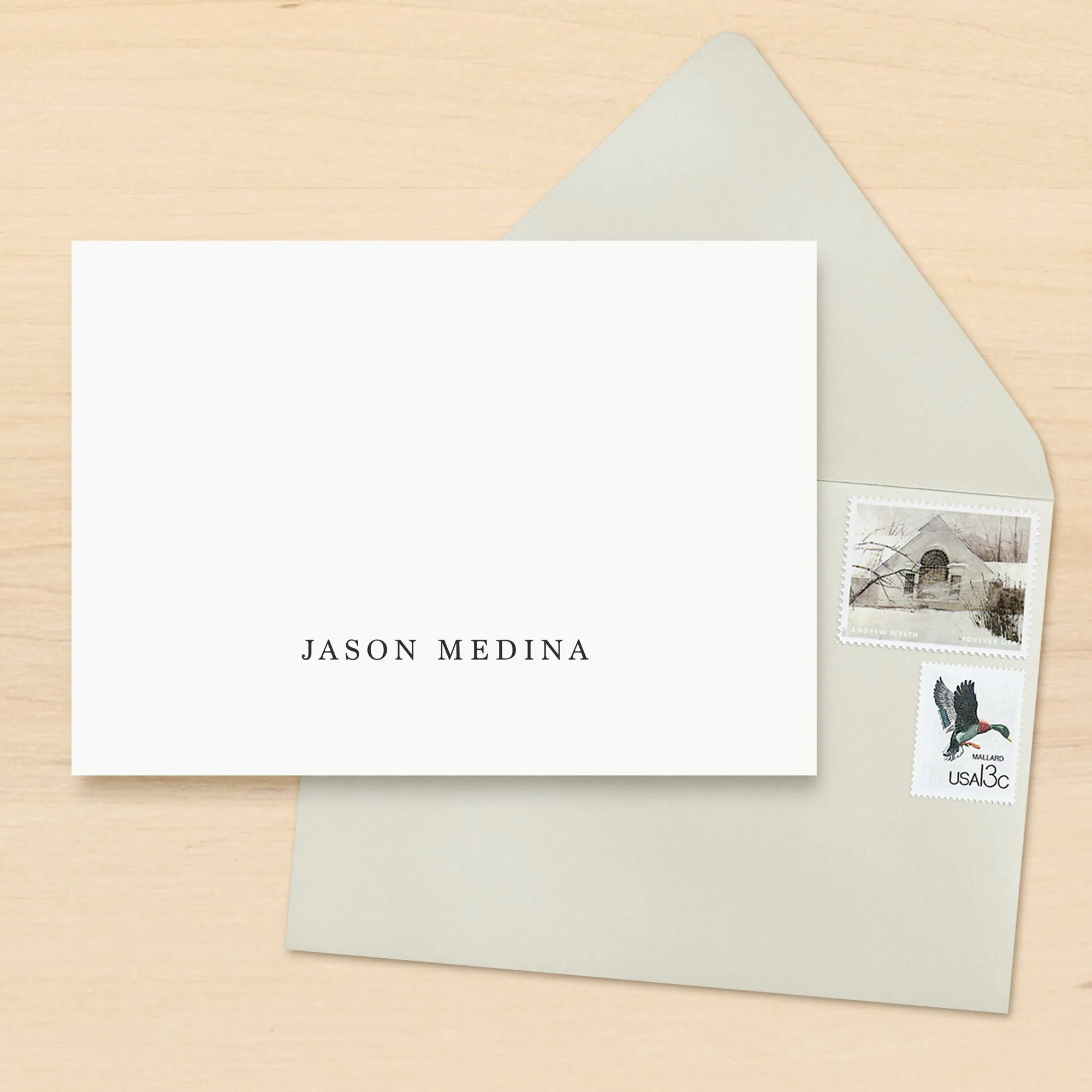 Refined Personalized Stationery