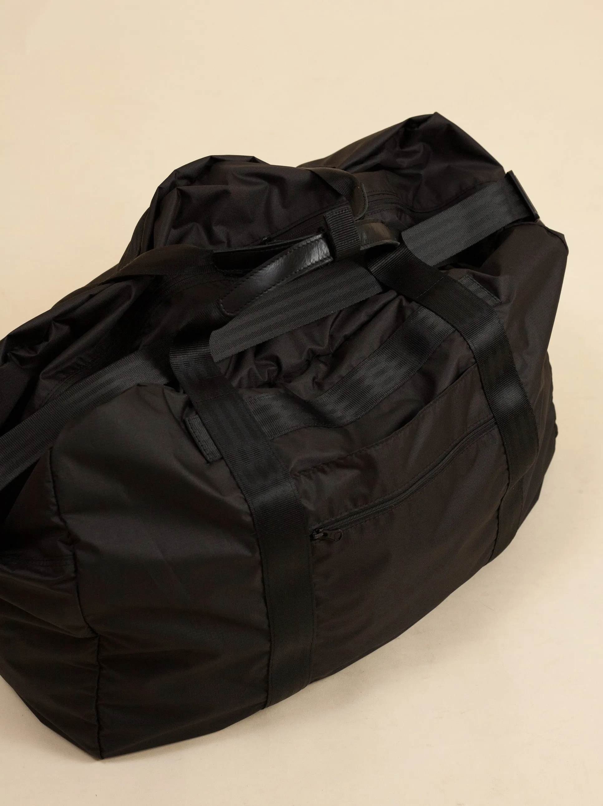 Ripstop Travel Duffle ( Black )