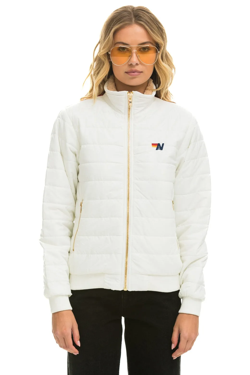 SUNBURST JACKET - WHITE