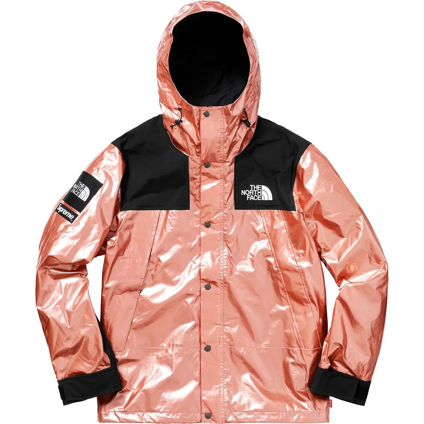 Supreme The North Face Metallic Mountain Parka - Rose