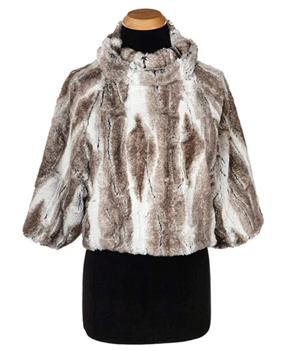 Sweater Top - Luxury Faux Fur in Birch