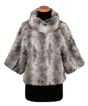 Sweater Top - Luxury Faux Fur in Seattle Sky