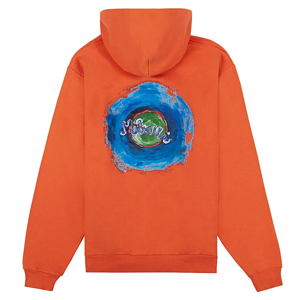 Watercolor Hoodie | Orange