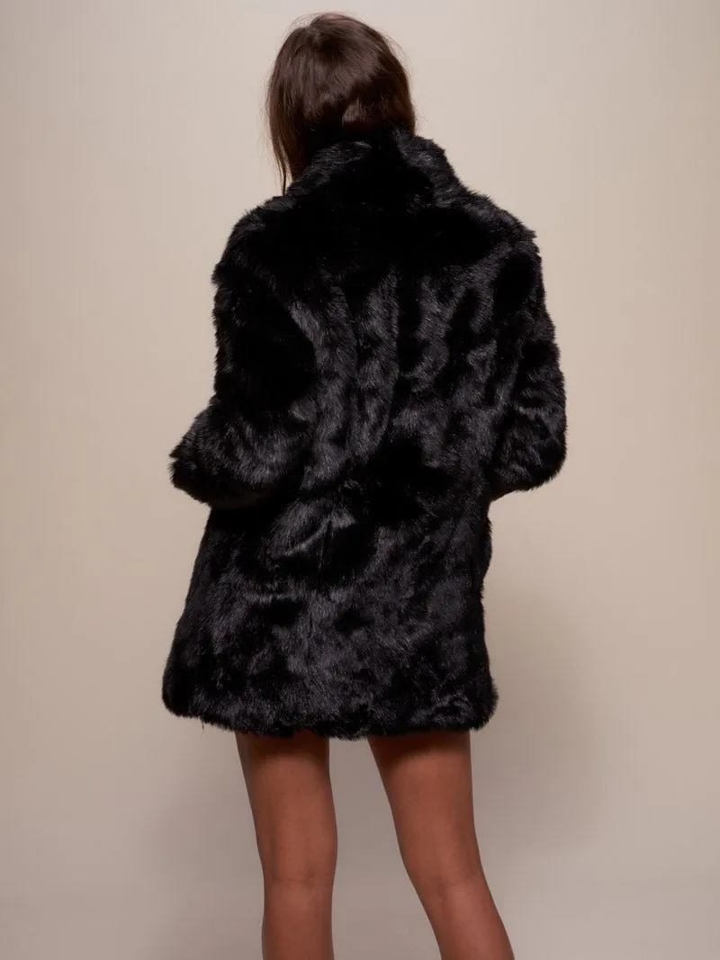 Women's Faux Fur Coat | Black Panther