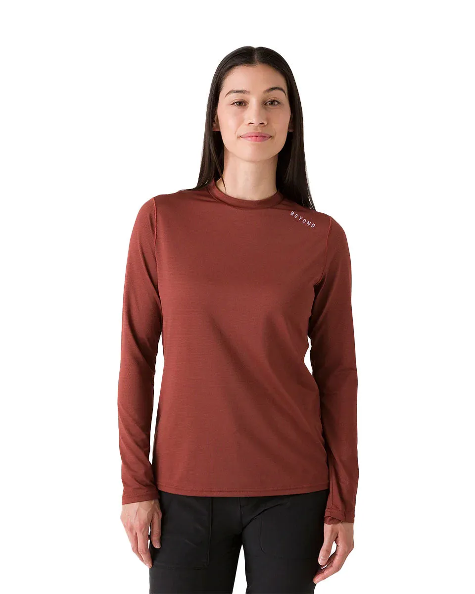 Women's Geo-T Crew L.S. Shirt