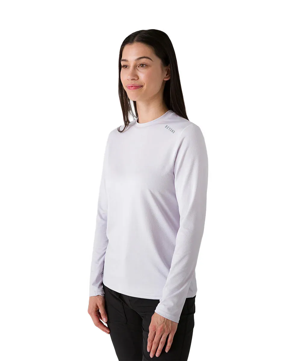 Women's Geo-T Crew L.S. Shirt