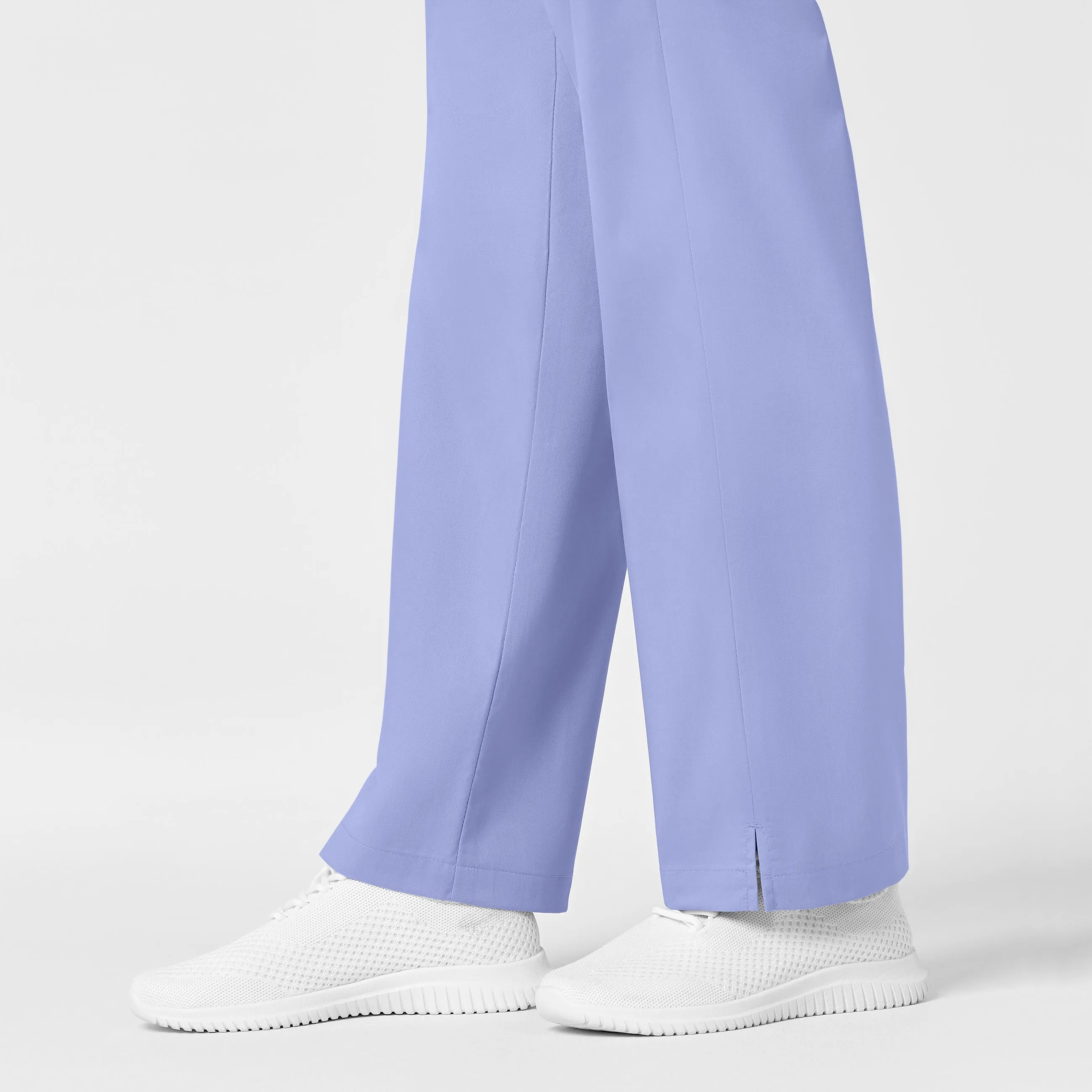 WonderWORK Maternity Cargo Scrub Pant - Ceil Blue